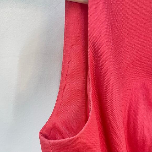 Kate Spade Mina All That Glitters Size 2 Pink Silk Front Bow Mini Sheath Dress - Picture 7 of 10